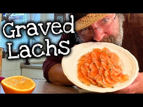 Graved Lachs selber machen. Super lecker 🤤 und super simple 😉