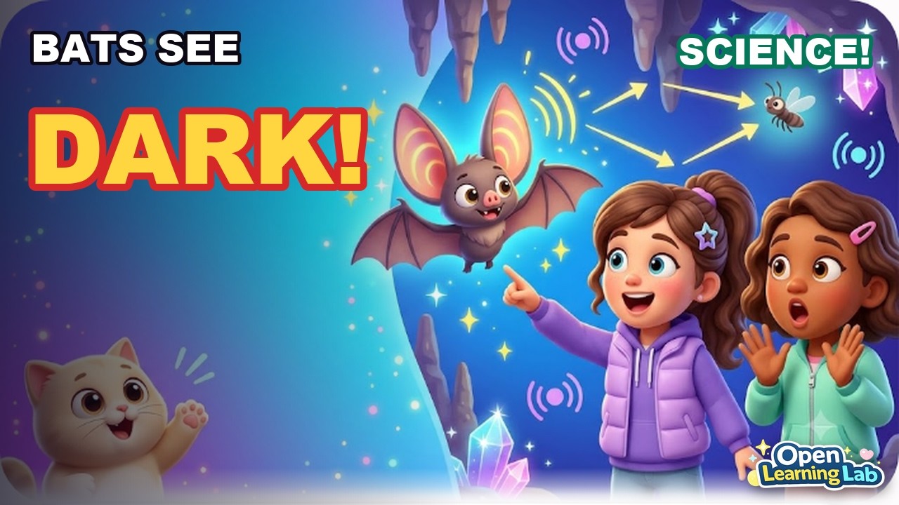 How Do Bats See in the Dark? | Science for Kids