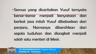 Download lagu Al Islam - Kisah Keteladanan Nabi Yusuf A.S (Kelas 3) - Ustazah Atit mp3