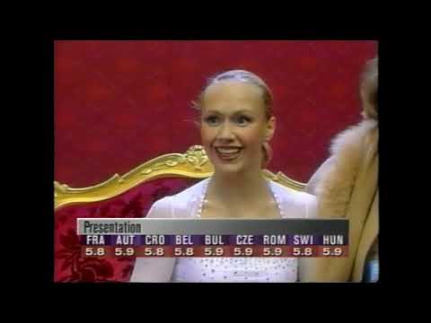 1998 European Championships (ESPN) - Ladies Free Skate - Maria Butyrskaya RUS