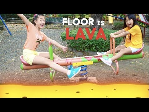 Floor is Lava at the park