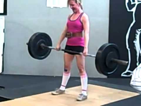 deadlift 155 lbs at Derby City CrossFit powerlifting meet