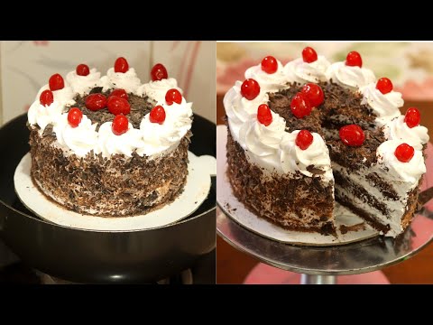 Black Forest Cake | Eggless Cake | 1 kg Black Forest Cake | Without Butter, Condensed milk, oven
