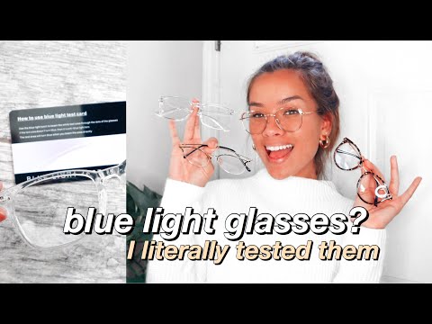 TESTING BLUE LIGHT GLASSES SO YOU DON'T HAVE TO! (Review, Test, Others' Thoughts!) ft. SOJOS Vision