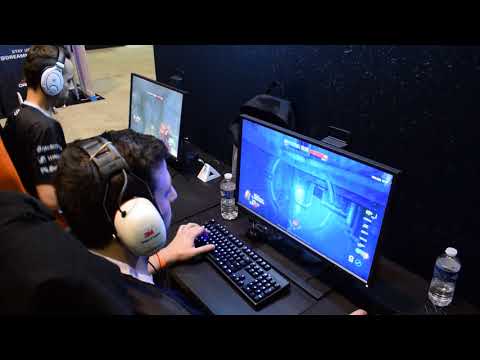 DreamHack Tours 2018 - Quake Champions - Corvidae Steej and dandaking playing