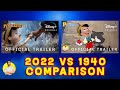 Pinocchio Trailer 2 Comparison 2022 Vs 1940 Shot For Shot