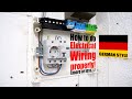 How To Do Electrical Wiring Properly More Or Less GERMAN STYLE