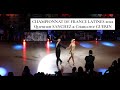 Championnat de France Latines 2022 | SANCHEZ & GUERIN Solo Cha-Cha