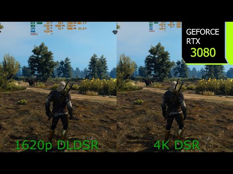 NVIDIA DLDSR 2.25x (1620p) vs DSR 4.00x (4K) - Test in 8 Games | RTX 3080 | i7 10700F
