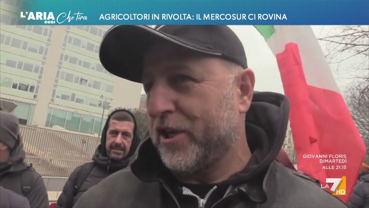 Agricoltori in rivolta: "Il Mercosur ci rovina"