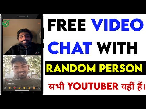 Free video chat with random person | Like omegle | stranger video chat app |  new video chat app