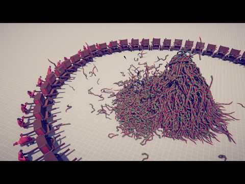 50 SNAKE HWACHA vs UNITS - Totally Accurate Battle Simulator TABS