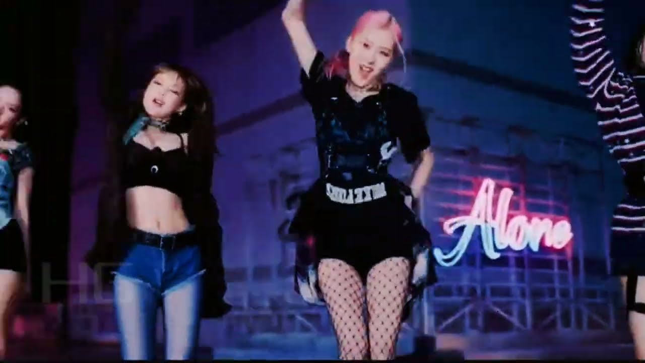 Mixed cut sexy female dance group