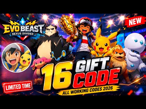 EvoBeast Nexus Divided | 16 Gift Code | EvoBeast Nexus Divided Gameplay ⚡ how to redeem!