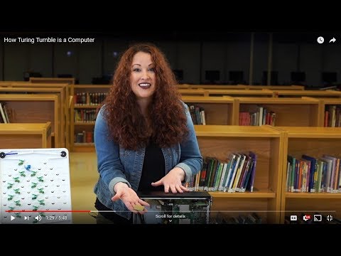 How Turing Tumble is a Computer