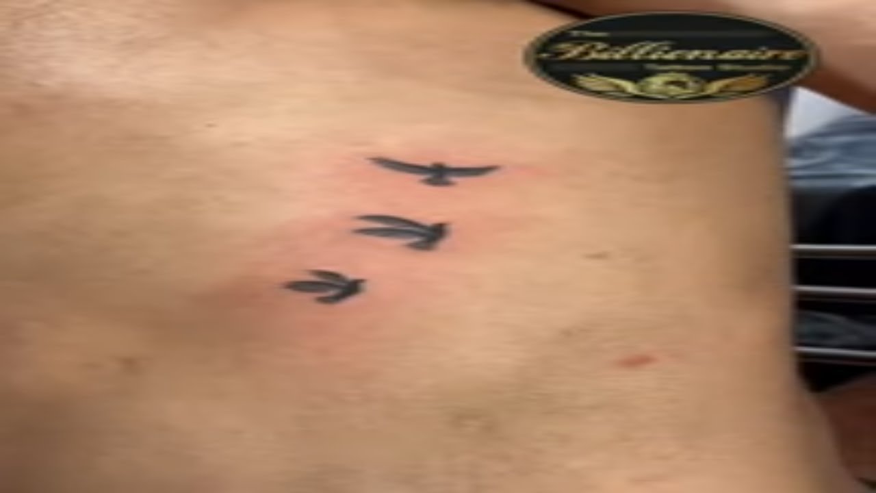 Flying birds tattoo #birds #shorts #tattoo #shortsvideo #shortsviral #art #tattooartist #tattooed