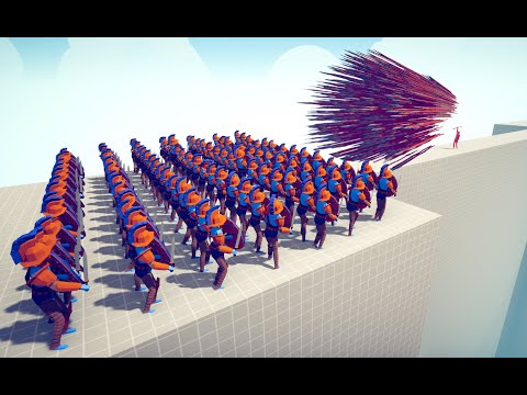 100x GLADIATOR vs EVERY UNIT - Totally Accurate Battle Simulator TABS