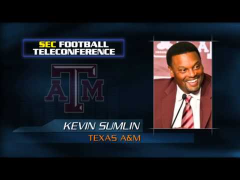 SEC Spring Football Teleconference - Kevin Sumlin - April 30th, 2014