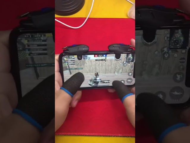 Vídeo relacionado con VANZACK Gatillo para Juegos Móviles Clip para Joystick Accesorio Rojo Transparente Compatible Smartphones Botones de Gatillo para Control y Movimiento Juegos Móviles