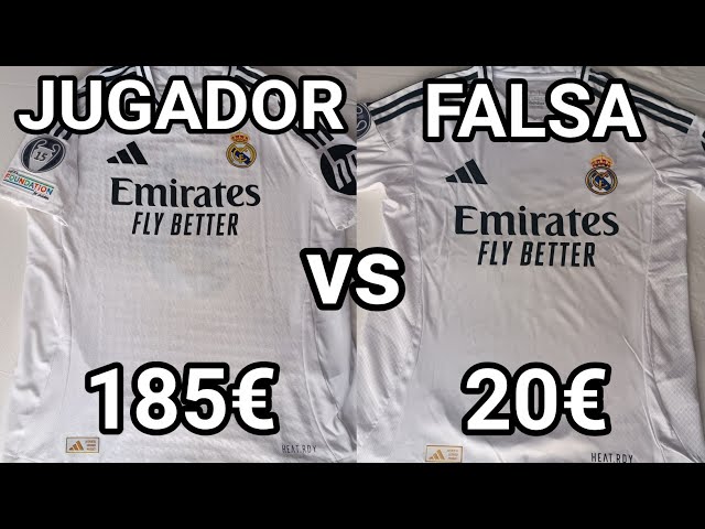 Vídeo relacionado con Real Madrid Camiseta Personalizada con tú Nombre de la Primera Equipación Temporada 2024-2025 - Réplica Oficial Autorizada con Licencia - Adulto (FR/ES, Letras, M, Regular, Regular, Blanco)