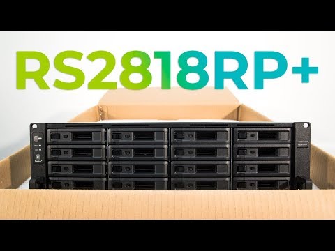 Servidor NAS que supera los 250TB - Unboxing Synology RS2818RP+