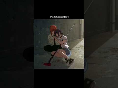 She died thinking of denji 💔 #chainsawman #makima #denji #reze #anime #aki #animefans #short #viral