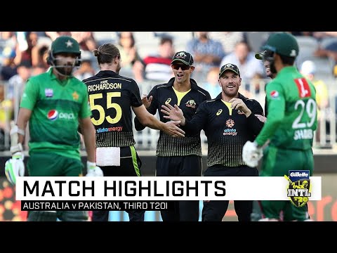 Australia thump Pakistan for a 10-wicket trouncing | Third Gillette T20I