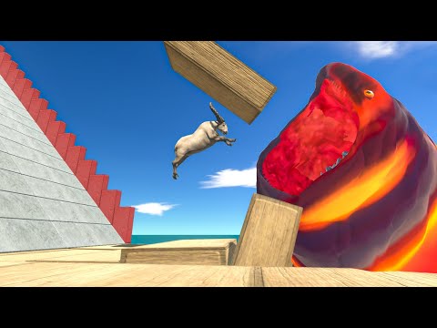 Who Can Escape from Giant Bloop - Animal Revolt Battle Simulator