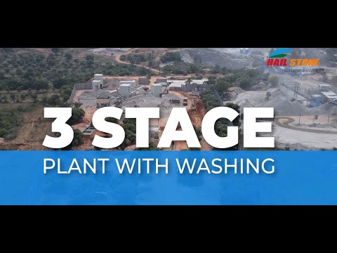Plant Video - 200 TPH  3 Stage Plant with Washing System