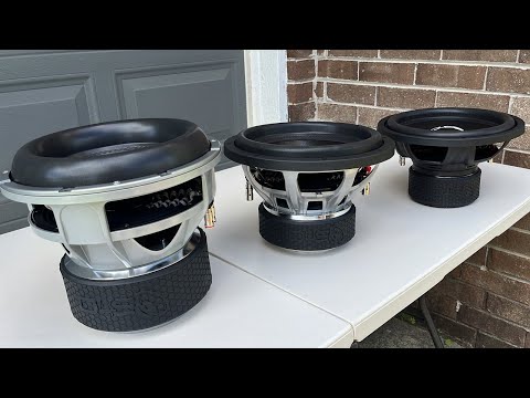 My NEW Subwoofers! DVX, DBz, & SB Down4Sound Subs!