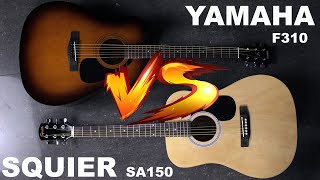 Video thumbnail for Yamaha F310 VS Squier SA-150  -  Acoustic Battle #21 by Artyom Acoustic Guitars