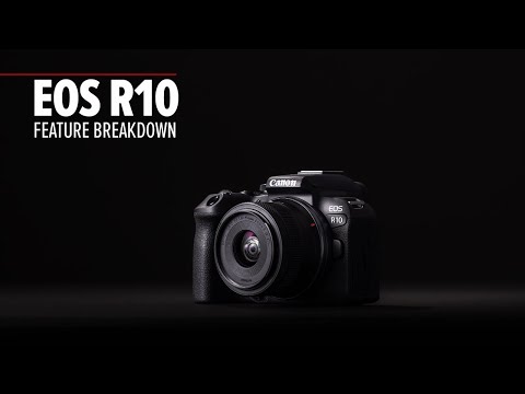 Canon EOS R10 korpusas video