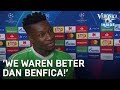 Onana: 'We waren beter dan Benfica' | CHAMPIONS LEAGUE