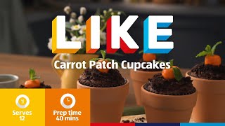 Easter Carrot Patch Cupcakes
