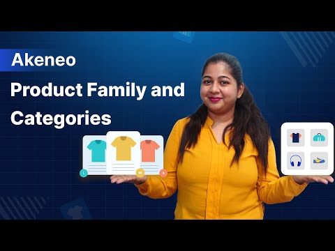 How to create family and category in Akeneo PIM