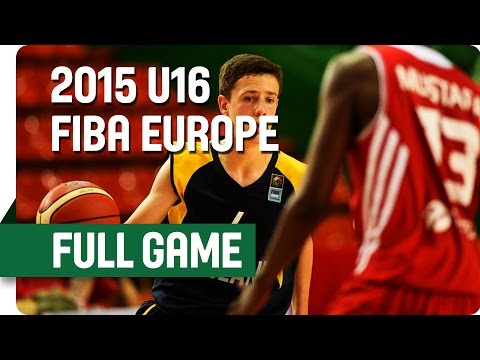 England v Turkey - Group A - Full Game - 2015 U16 European Championship Men