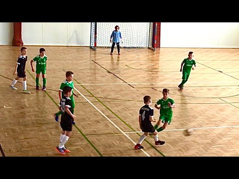 2017-12-09 UKS Ołtarzew - Naprzód Stare Babice II - Turniej Piłkarski Borzęcin - Półfinał