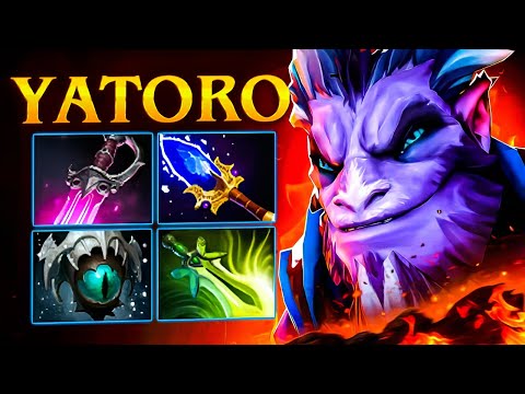 NEW META on RIKI WITHOUT DIFFUSAL BLADE from YATORO! YATORO RIKI 7.35 DOTA 2