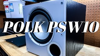 Video thumbnail for Polk Audio PSW10 Subwoofer Review | GARAGE MODS! by Scoobyfreak86
