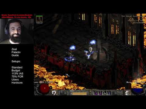 D2R Prep Guide #6 - Zeal Paladin (Zealer) - All Setups - Stats/Skills/Gear/Areas/Demos