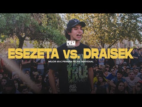 ESEZETA vs. DRAISEK | MEJOR 4X4 | DEM Fecha I 2020