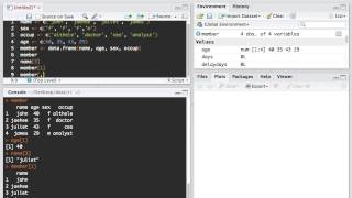 R 프로그램 7_data frame, 데이터 프레임