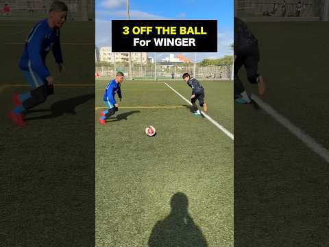 LEARN OFF THE BALL MOVEMENT for WINGER🔥