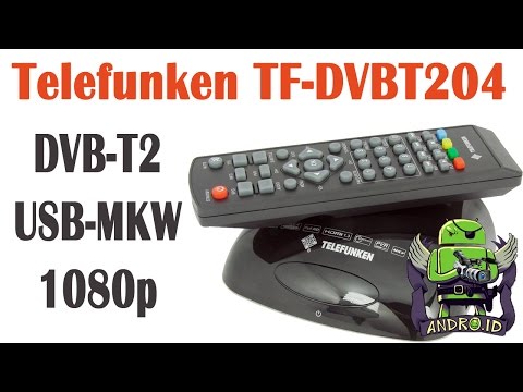 TELEFUNKEN TF-DVBT204 обзор ТВ приставки для цифрового наземного вещания DVB-T2