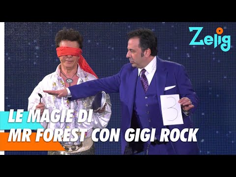 Gigi Rock diventa la cavia del Mago Forest | Zelig