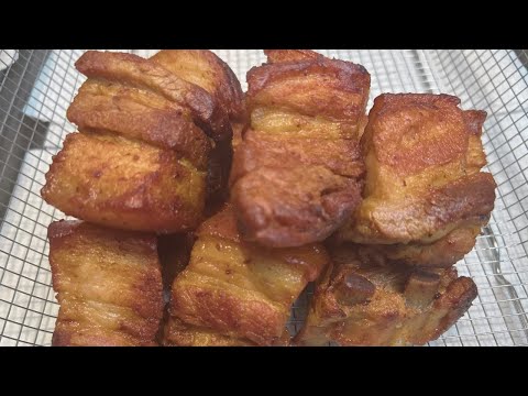 Torresmos Brancos | Fried Pork Belly - Portuguese Recipe
