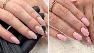Removing thick OPI Gel Color "Bubble Bath" & applying CND Shellac | Watch Me Work 💅