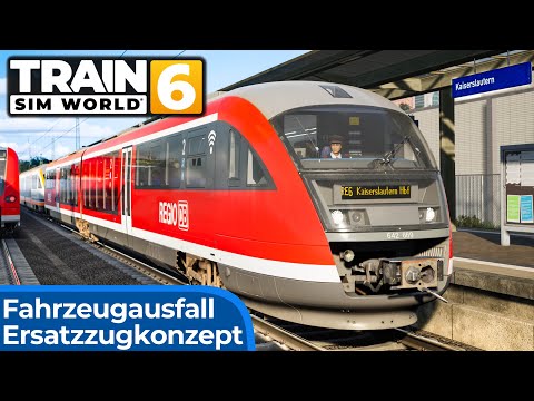 VEHICLE SHORTAGE: Replacement train to Kaiserslautern | TRAIN SIM WORLD 6 | Siemens Desiro Classi...