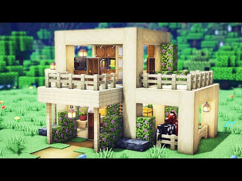 Julious - Minecraft: How To Build a Starter Birch Wood House