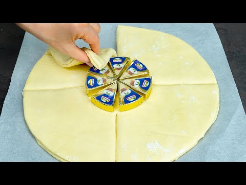 Avec de la pâte feuilletée et du fromage, préparez cet apéro ingénieux maintenant!